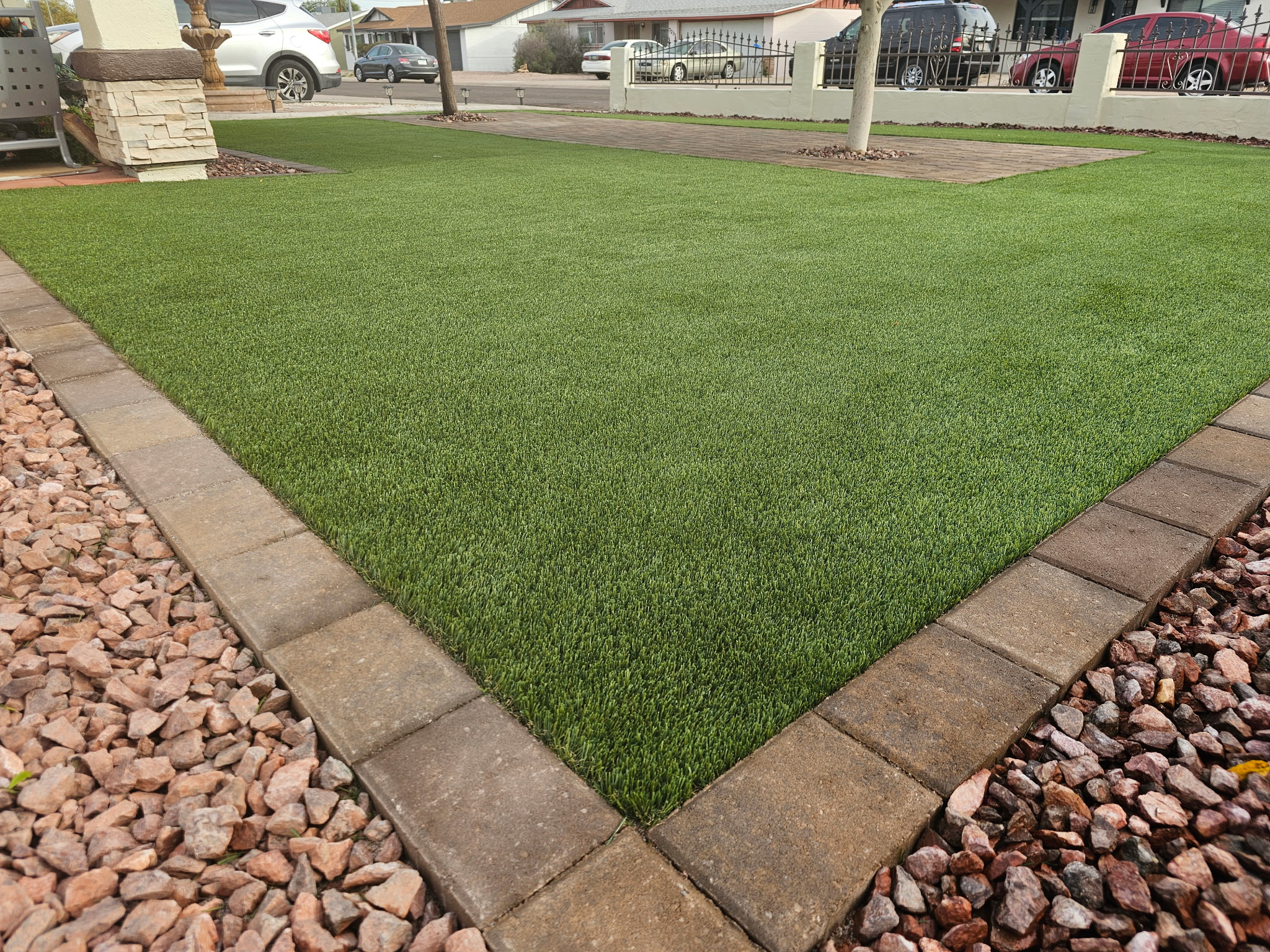 Artificial turf landscaping from Greatview’s project collection
